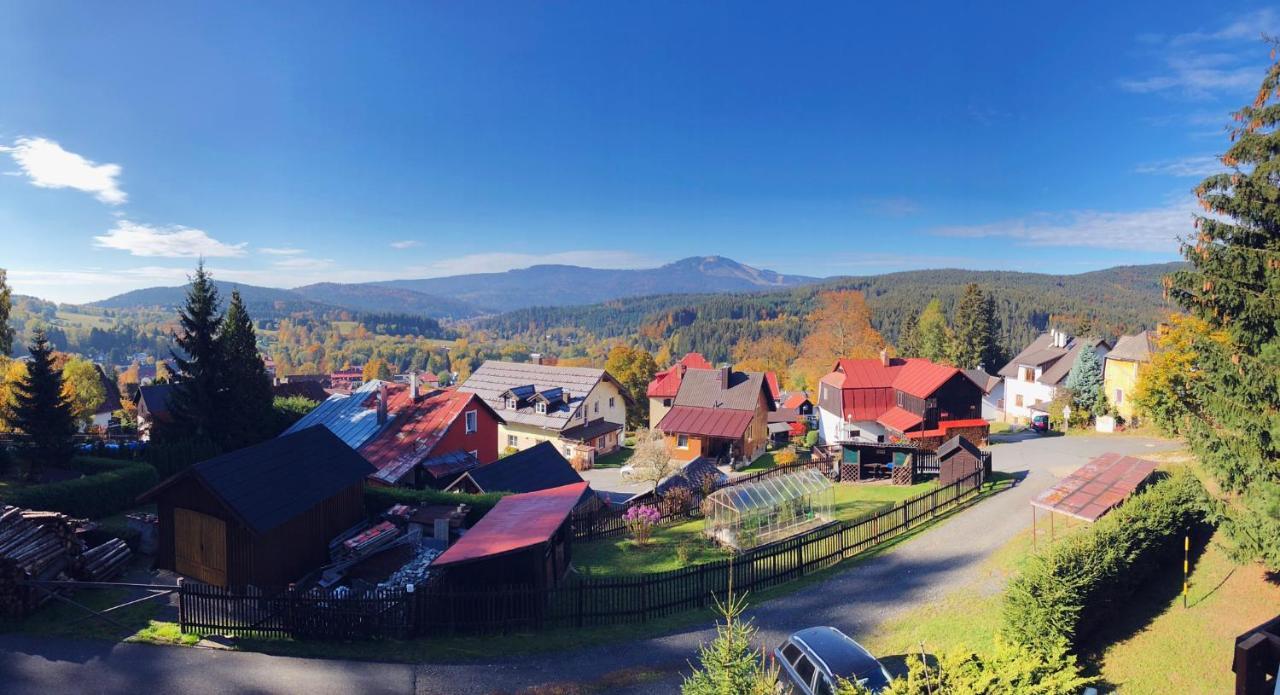 Apartman U Sjezdovky Železná Ruda Dış mekan fotoğraf