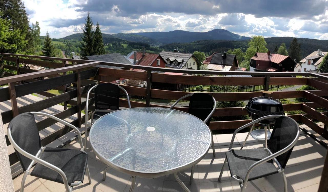 Apartman U Sjezdovky Železná Ruda Dış mekan fotoğraf